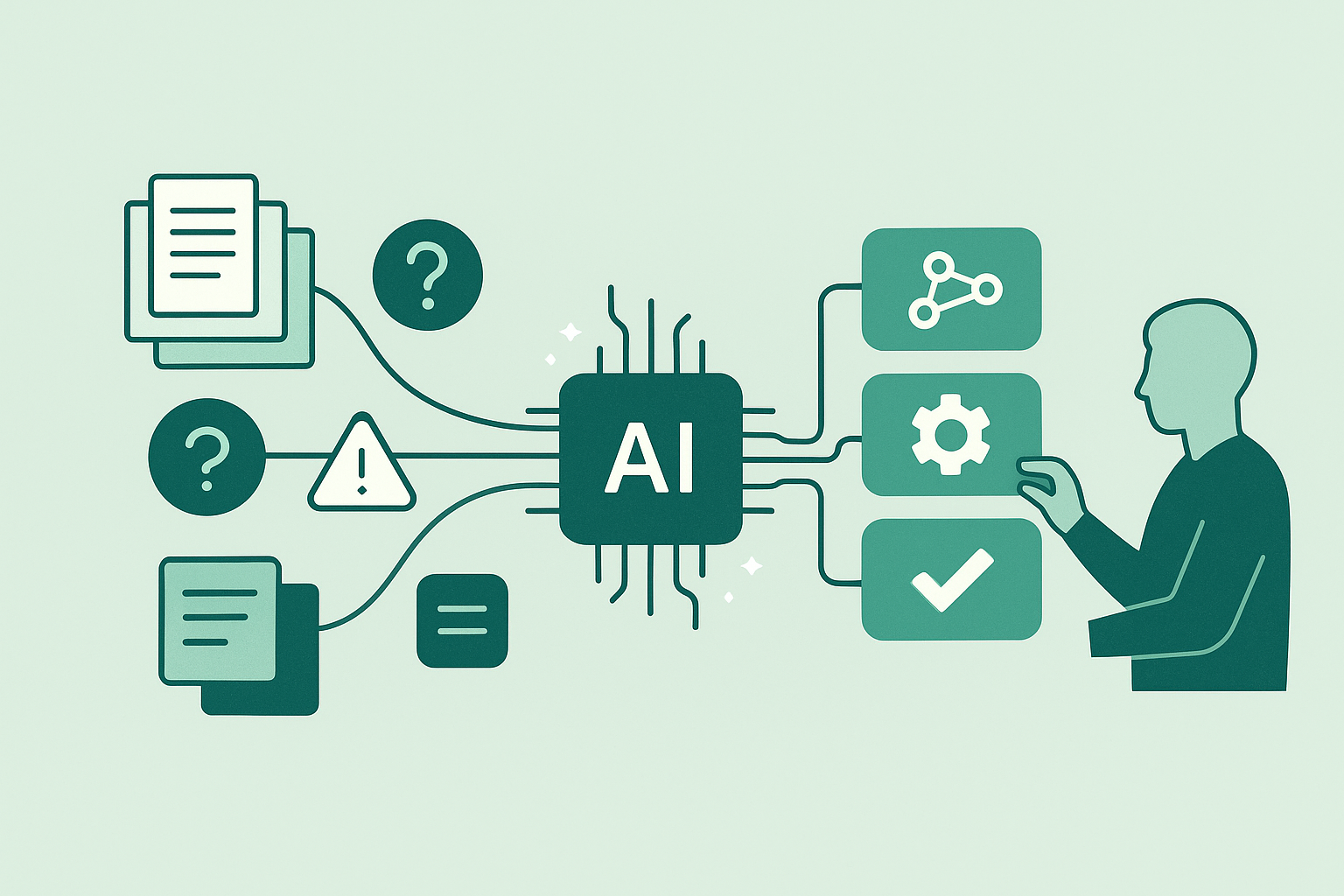 ai in healthcare compliance systems illustration