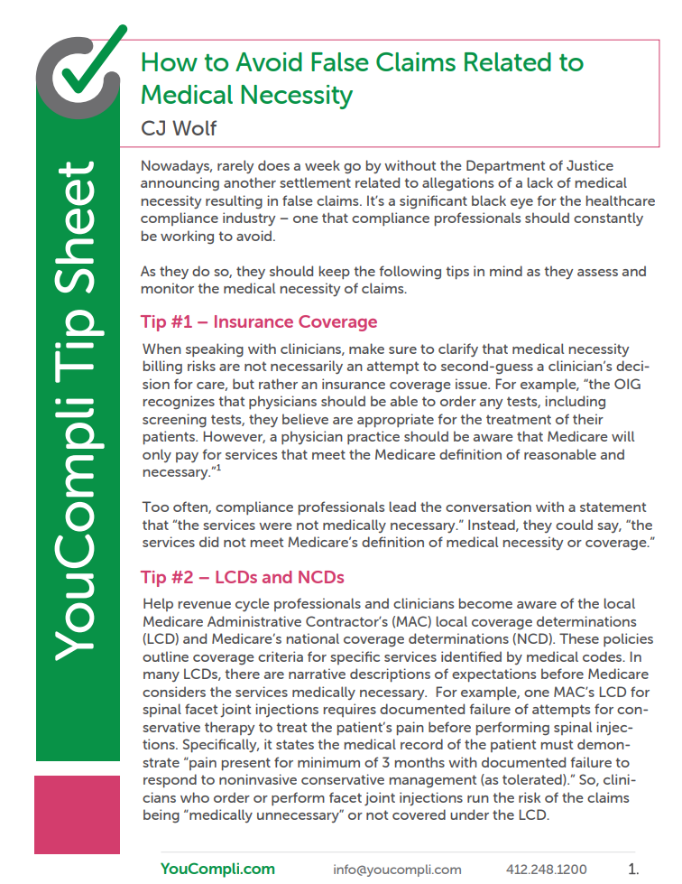 false claims tip sheet
